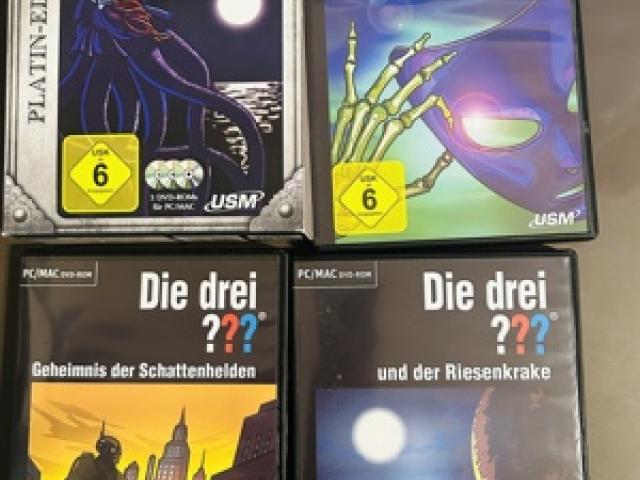 Die drei Fragezeichen Platin Edition 3x DVD Spiele - 1