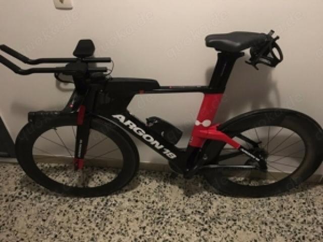 Argon 18 E-119 - Gr.L-Triathlon-SRAM Etap, Reynolds Carbon Aero-LRS, Quarq Power - 1